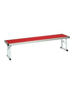Fast Fold Benches - L122cm - H37.5cm - Red