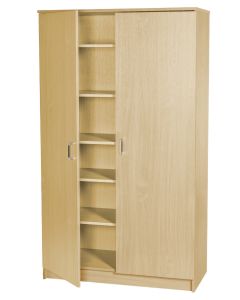 Classmates Lockable Stock Cupboards - Maple  - 1800mm