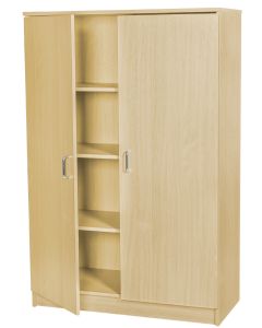Classmates Lockable Stock Cupboards - Maple  - 1500mm