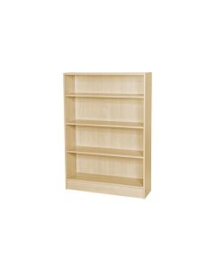 Open Bookcases - Maple  - 1250mm
