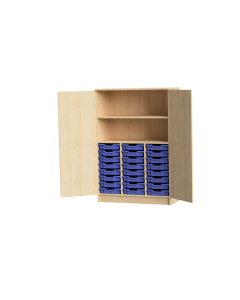 Galt 24 Tray Triple Cupboard