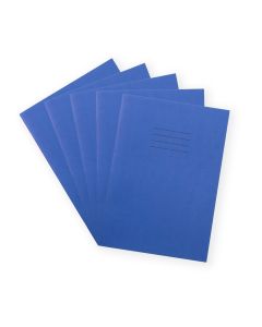 Exercise Book A4- 8mm Ruled With Margin- Blue-Pack of 50