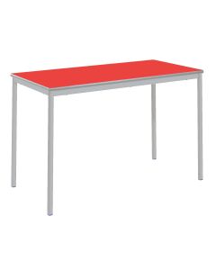 Classmates 120x60cm PU Edge Fully Welded Table 11-14 Years - Red