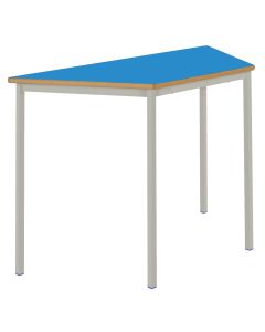 Trapezoidal Table Fully Welded- 1200x600mm - 11-14Y Blue