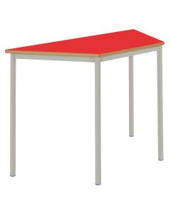 Trapezoidal Table Fully Welded- 1200x600mm - 11-14Y Red