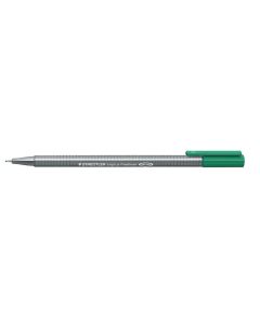Staedtler Triplus 334 Fineliner Pen Black - Pack of 10