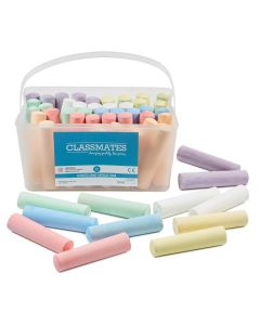 Classmates Jumbo Sidewalk Chalk - Pack of 52