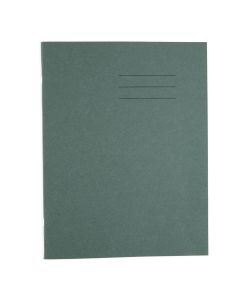 A4 Exercise Book 32 Page 8mm Ruled With Margin - Green - Pack of 100