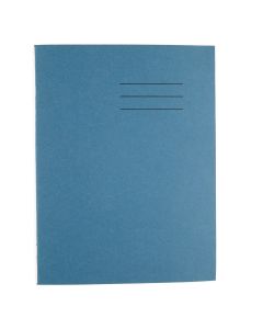 8 x 6.5" Exercise Book 80 Page 5mm Squared - Light Blue - Pack of 100