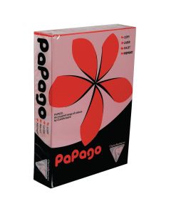 Papago Copier Paper A4 Deep Red- 1 Ream