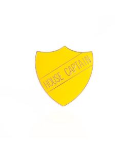 Classmates House Captain Shield Badge - Yellow