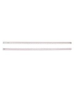 1m White Ruler