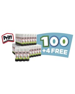 Pritt Stick - 43g - Pack of 100 plus 4 FREE