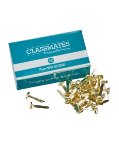 Classmates Paper Fasteners 20mm - Pack of 200