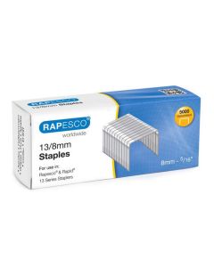 Rapesco Staples 13/8mm - Pack of 5000