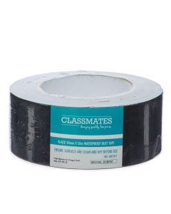 Classmates Cloth Tape Black Waterproof 50mm 50m