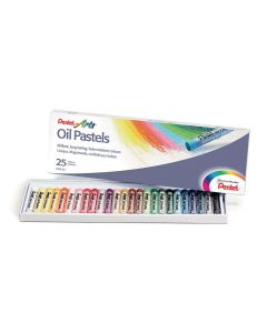 Pentel Arts Oil Pastels - Pack of 25