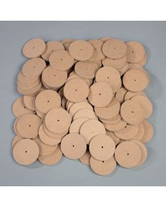 MDF Wheels - 30mm - Pack of 100