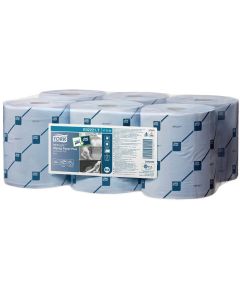 Tork Reflex Single Sheet Centrefeed Blue - Pack of 6
