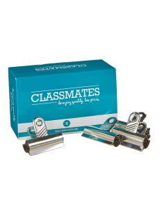 Classmates Letter Clips Silver 50mm - Pack of 10