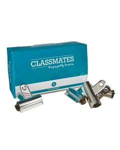 Classmates Letter Clips Black 70mm - Pack of 10