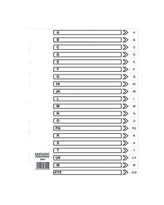 Eastlight A4 Polypropylene Dividers A-Z Europunched