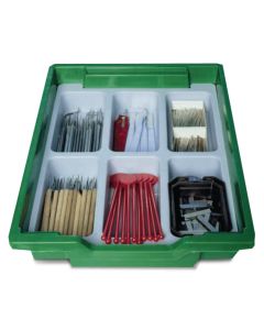 Gratnells Plastic Dividers for Shallow Trays - 6 Compartments
