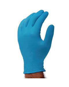 Large Blue Powder Free Disposable Gloves - Pack of 200