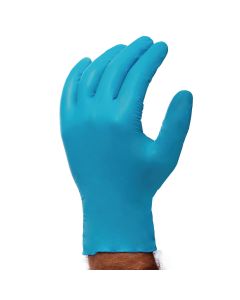 Medium Blue Powder Free Disposable Gloves - Pack of 100