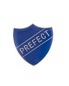 Prefect Shield Badge - Navy Blue - Pack of 10