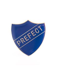 Prefect Shield Badge- Navy Blue- Pack of 10
