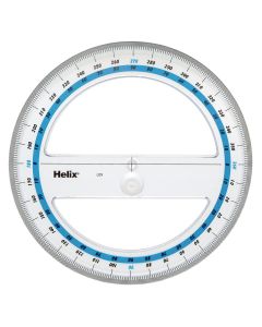 Helix Protractor 360&deg;/15cm - Pack of 10