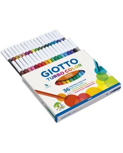 Giotto Turbo Colour Fine Pens - Pack of 36