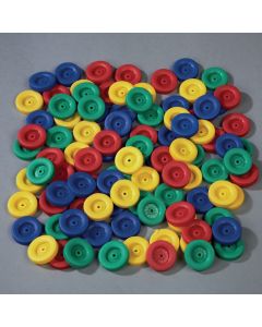 Plastic Wheels - 40mm dia. - Pack of 100