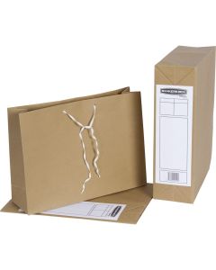 Storage Bag - Brown/Green - Pack of 25