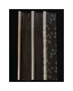 Transparent Cellophane Assortment - Pack of 3