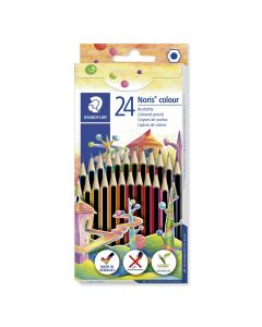 Staedtler High Pigment Coloured Pencils - Assorted - Pack of 24