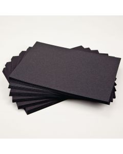 Black Card (370 Micron) - A4 - Pack of 100