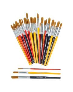 Classmates Nylon Paint Brush Assorted Classpack - Pack of 30