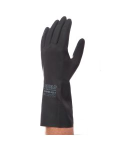 Large Black Heavy Duty Gloves - Pair