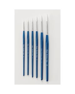 Pro Arte Polar White Nylon Brushes - Round - Size 10 - Pack of 10
