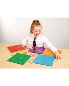 Double-Sided Geoboards Set of 6