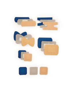 Classmates Detectable Plasters - Assorted - Pack of 100