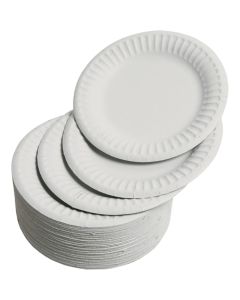 Paper Plates - 180mm - Pack of 1000