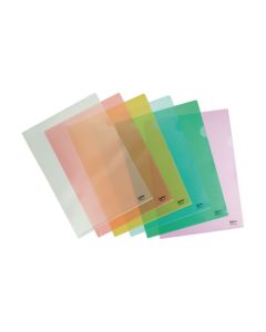 Flipfile Recycled Cutflush Folder A4 Assorted - Pack of 25
