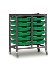 Gratnells Double Column Trolley - H850mm