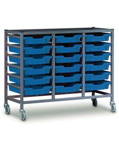Gratnells Treble Column Trolley - H725mm