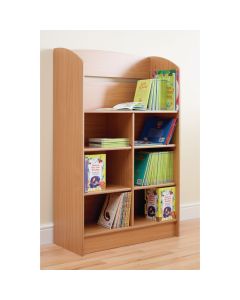 Display Bookcase H1200mm - Beech