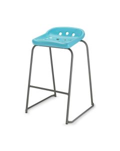Pepperpot Stool - H430mm - Blue