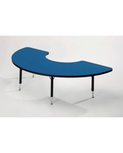 Tuf-Top Arc Height Adjustable Table Blue